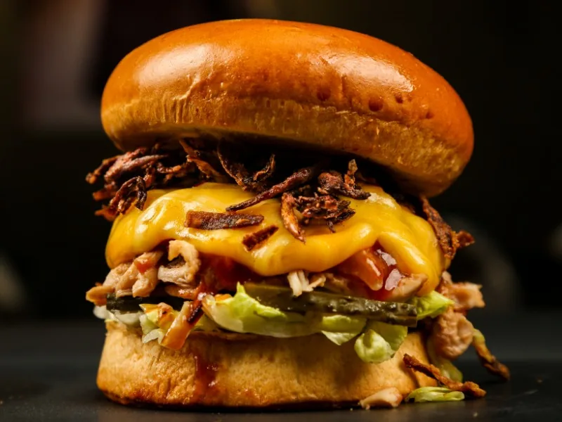 Hamburguesa de ciervo especial