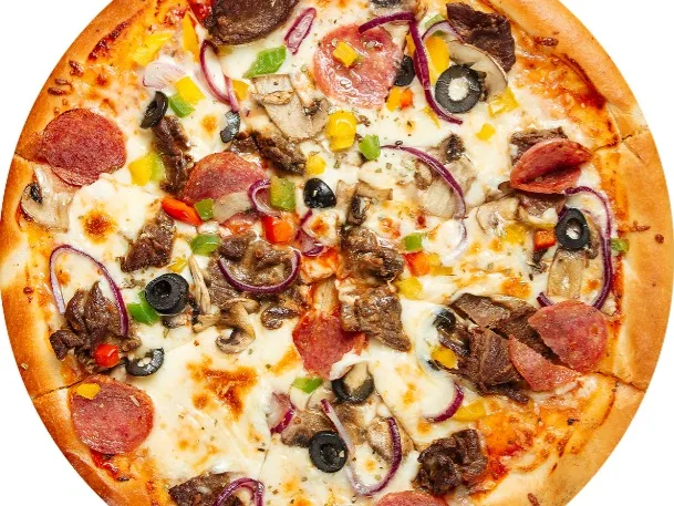 PIZZA MEDIANA 3 INGREDIENTES