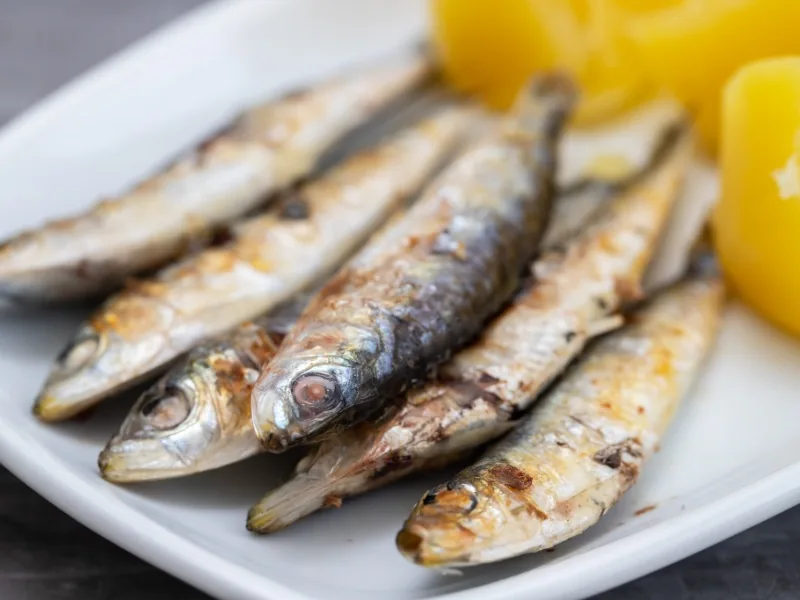 Sardinas fritas