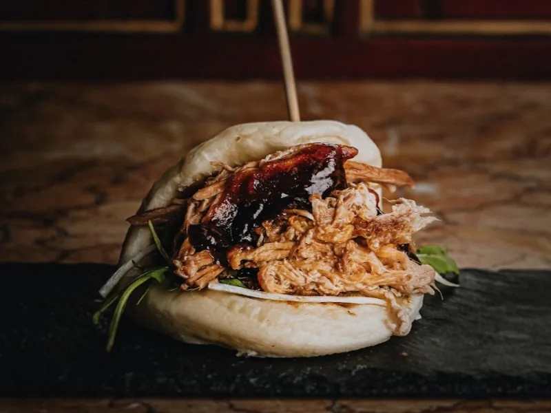 Bao de panceta ibérica
