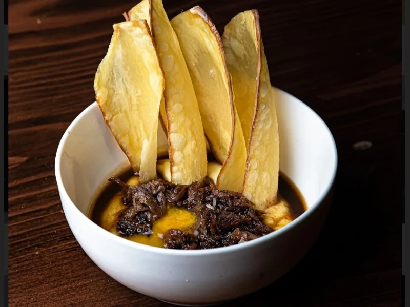 Rabo de toro y parmentier