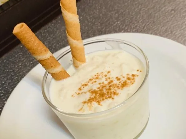 Arroz con leche con costra