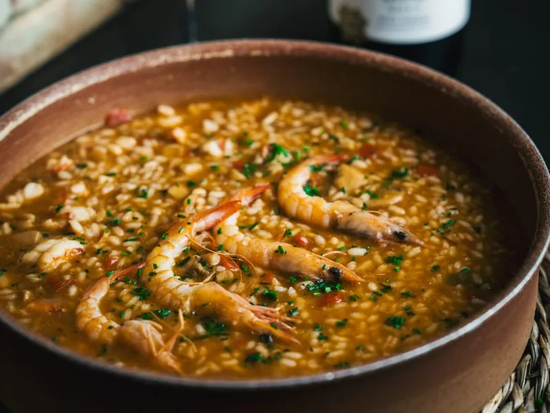 Mellow seafood rice (min 2 people)