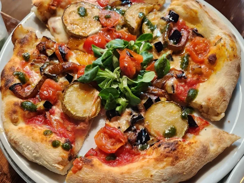 Pizza vegetariana