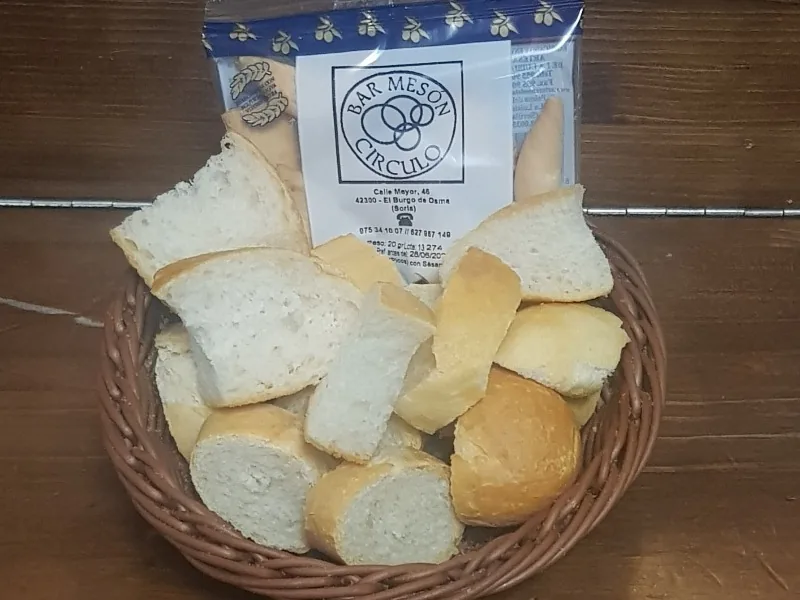 CESTA  DE PAN