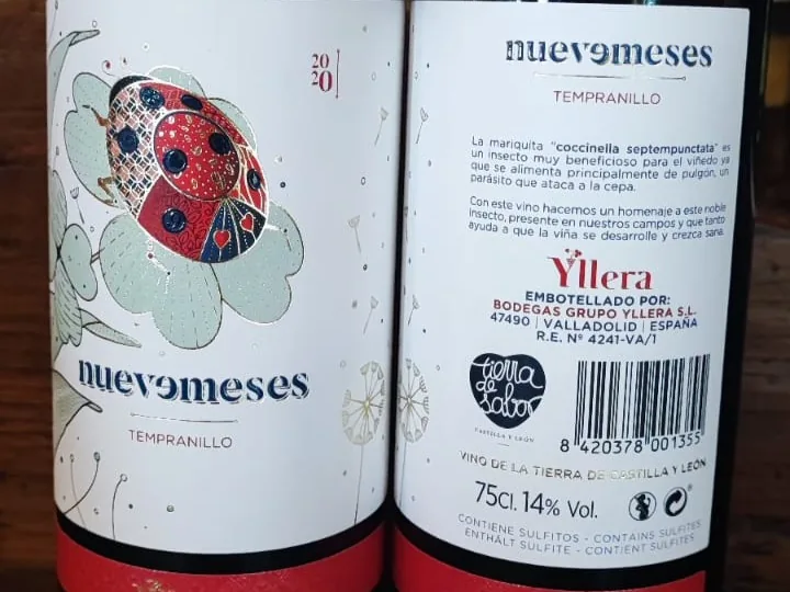 Tempranillo nuevemeses Yllera