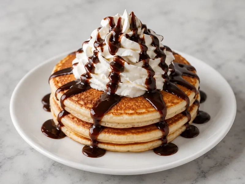 Tortitas con nata
