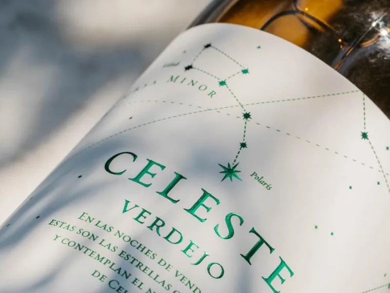 CELESTE  (Rueda) - Blanco