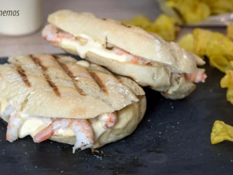 Gambas con alioli