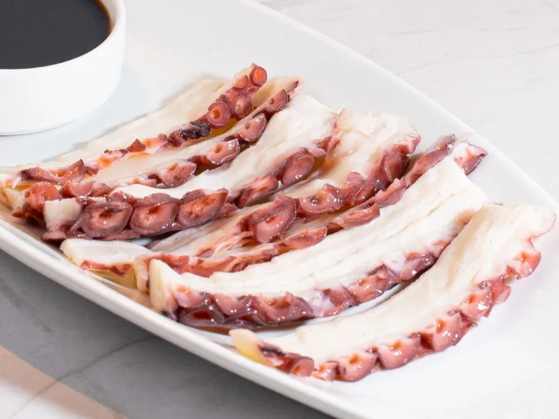 Sashimi Pulpo