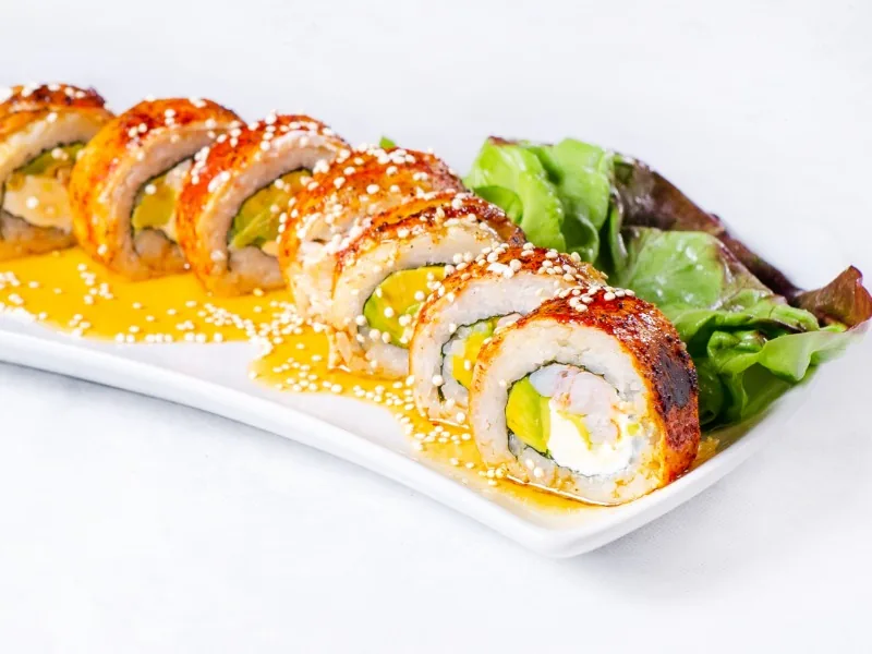 Chicken Maki (a la plancha)