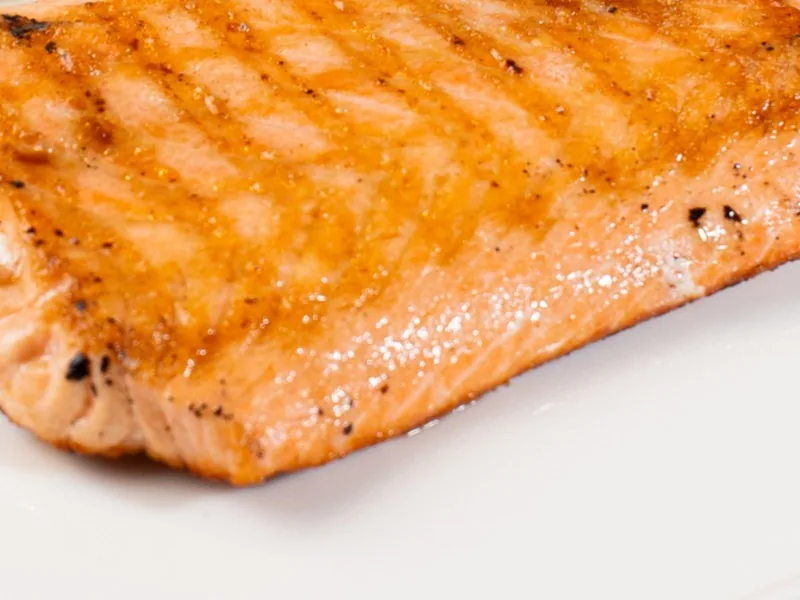 Salmón a la plancha