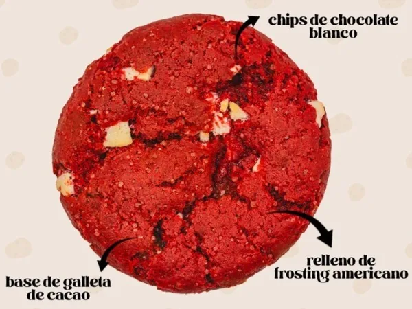 Galleta Red velvet