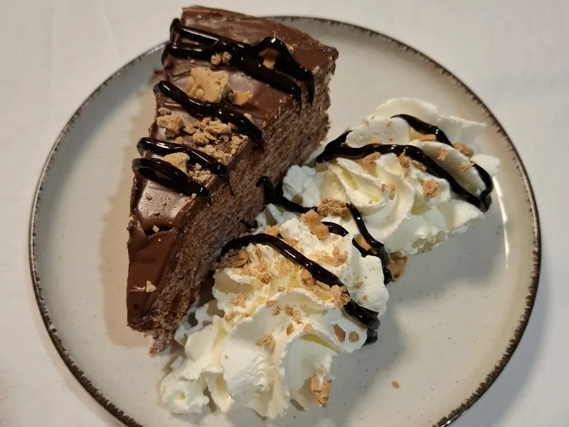 Tata de obleas con nutella casera