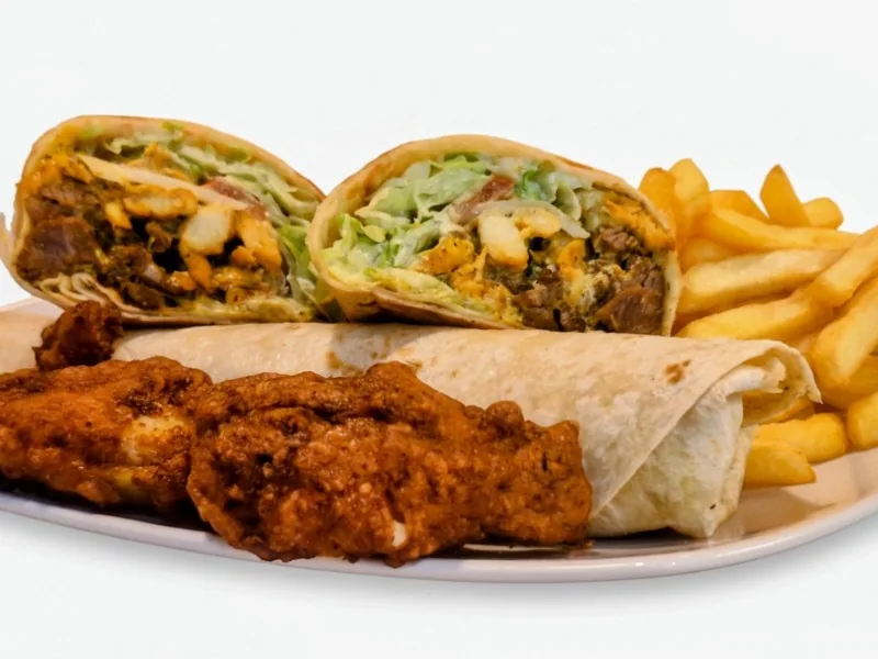 Combo Shawarma pollo para 2