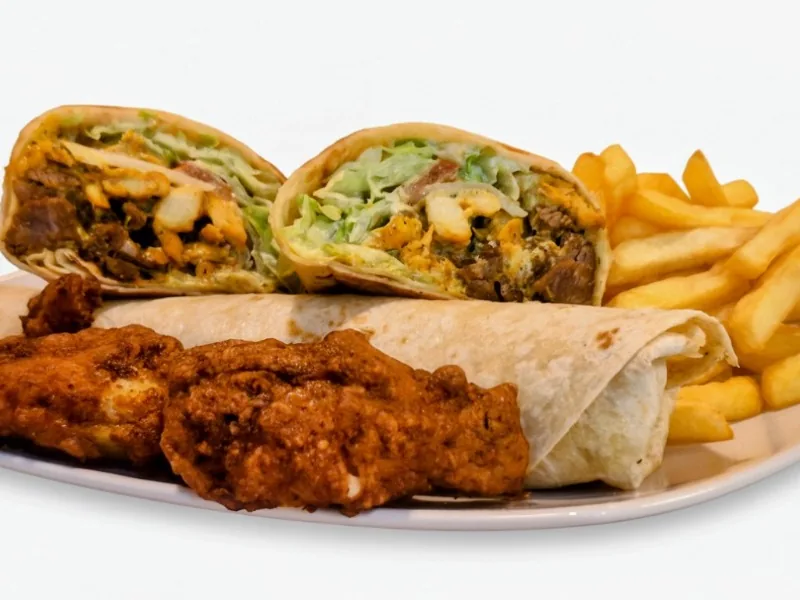 Combo Shawarma mixto para 2