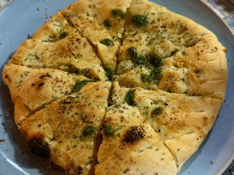 Focaccia al ajo