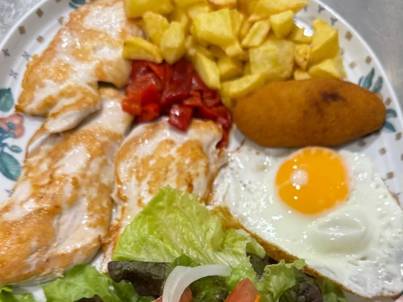 Blanc de poulet grillé