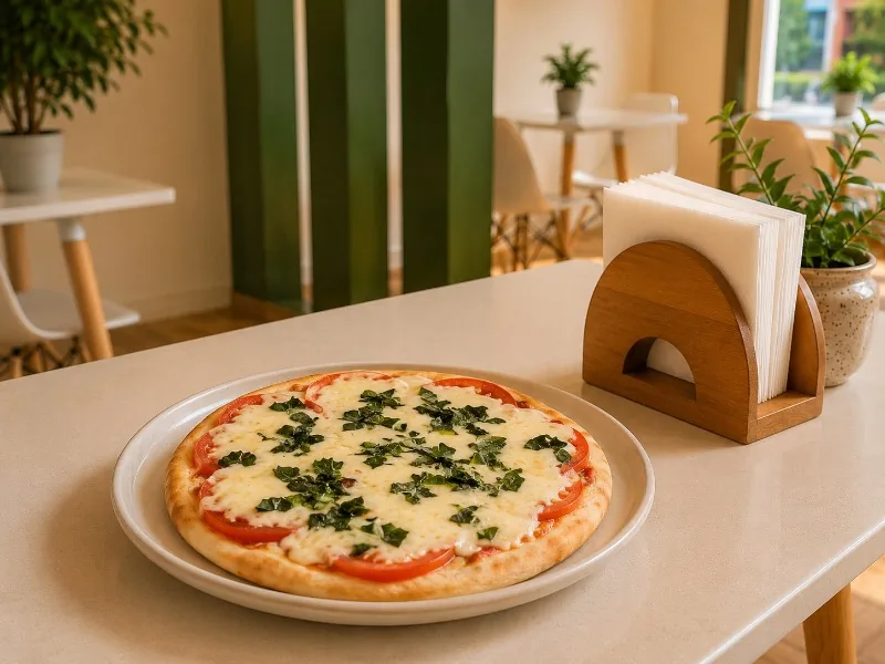 Pizza Tomate Albahaca