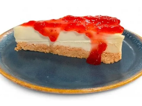 Tarta de queso fría casera