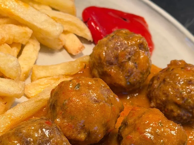 ALBONDIGAS DE VACA MADURADA