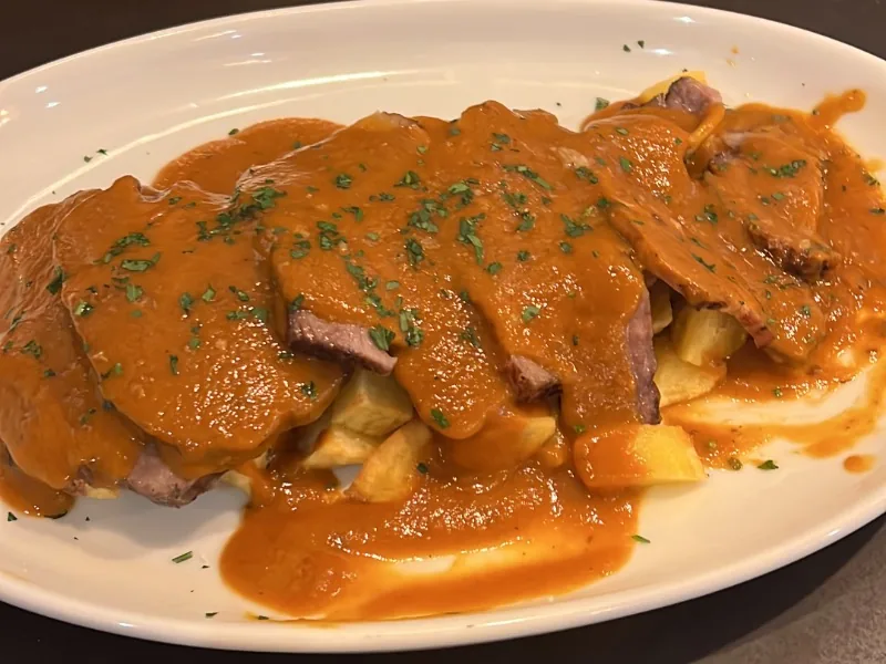 Traditional style shredded beef