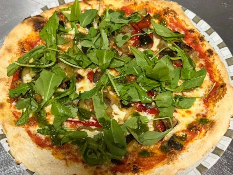 Pizza vegetariana