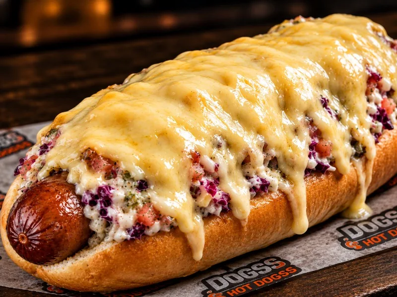 PERRO CON QUESO