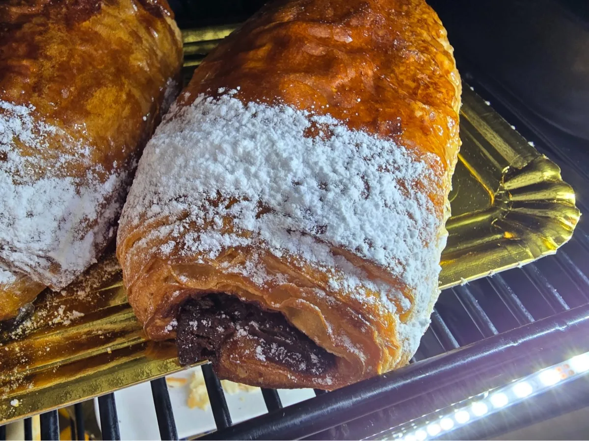 Napolitana de chocolate