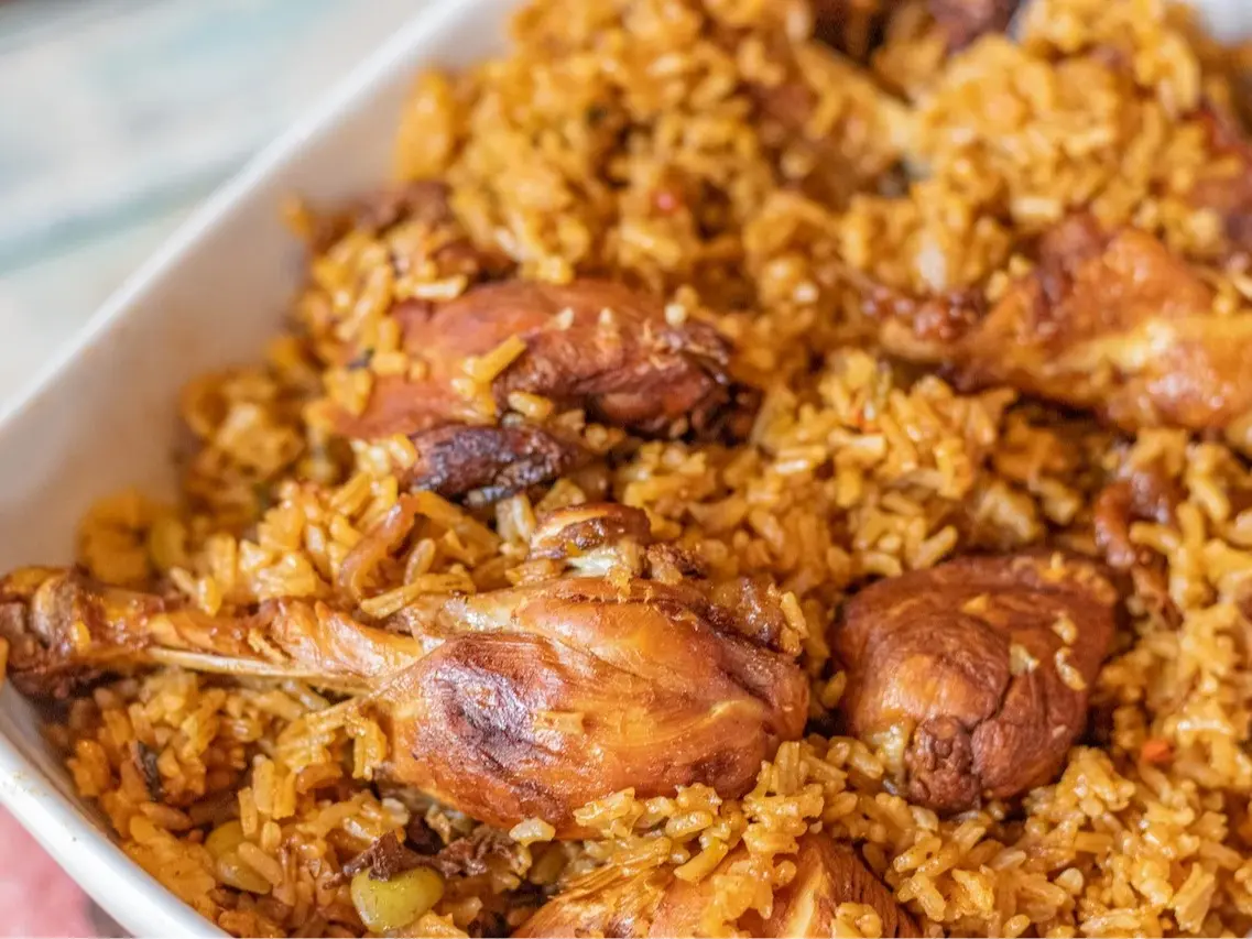 Locrio de pollo