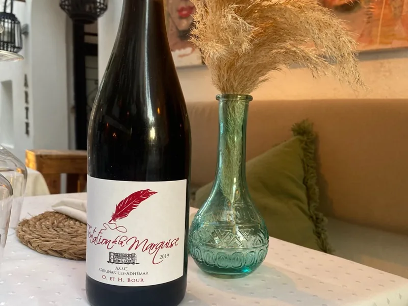 Vino tinto copa