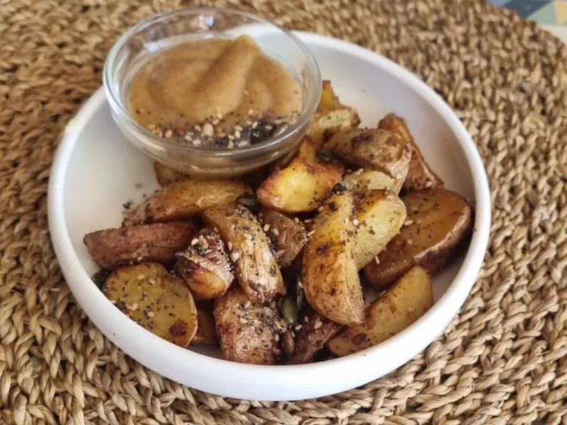 Papas ajillo al horno