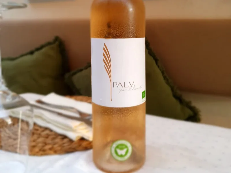Vino rosado Botella